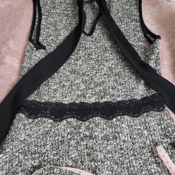 Monteau Stretch Dress with Bow Tie - Picture 6 of 9